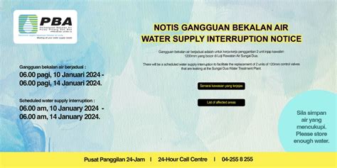 nombor aduan pba|Perbadanan Bekalan Air Pulau Pinang – Meeting All Your Water .